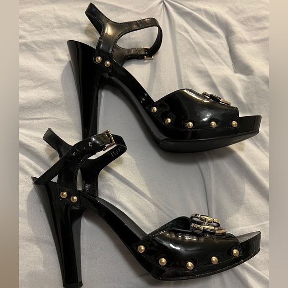 Gucci Black 190937 Platforms US 7B - Picture 8 of 9